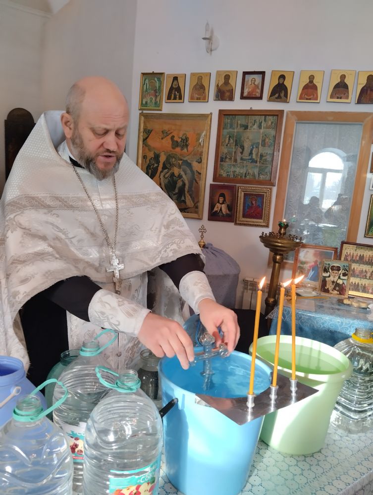 Праздник Крещения Господня в Казанском храме