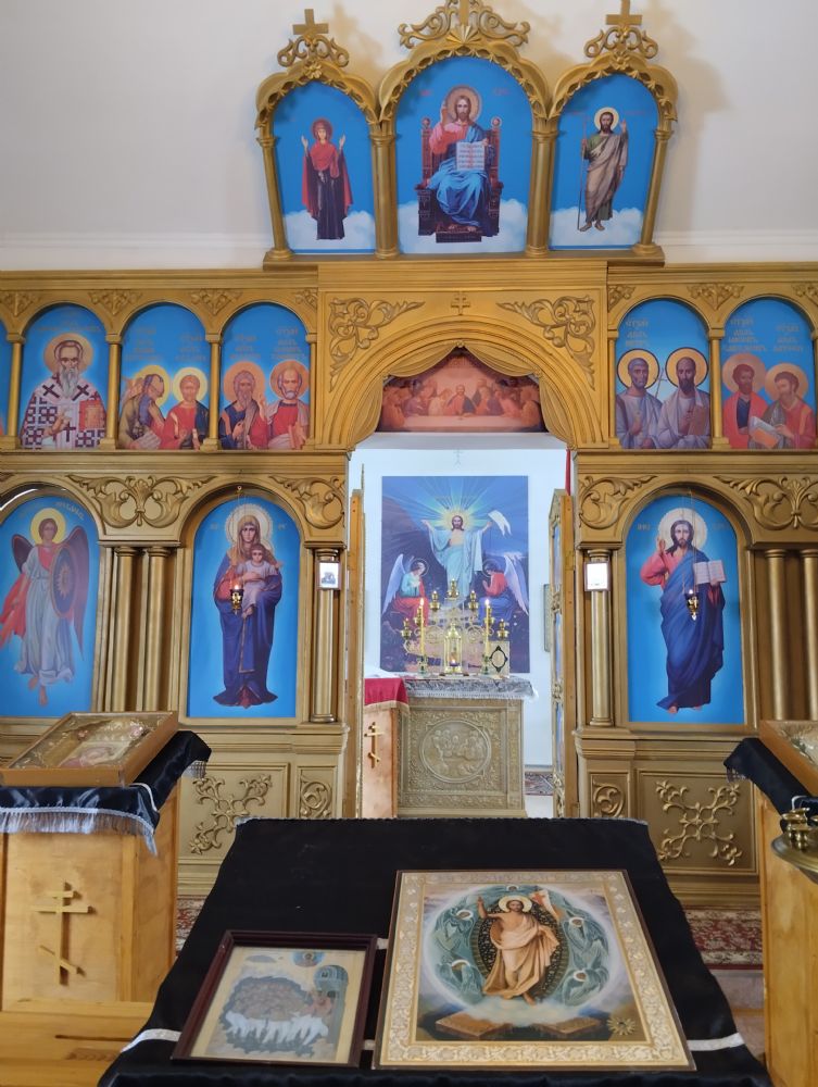 Богослужение в Неделю 4-ю Великого поста, в день памяти сорока мучеников, в Севастийском езере мучившихся