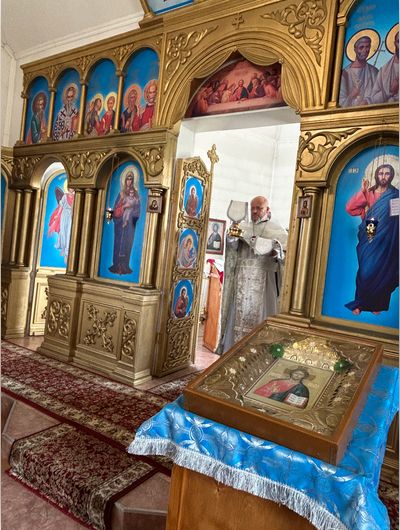 Богослужение в день памяти обретения мощей прп.Серафима Саровского, чудотворца